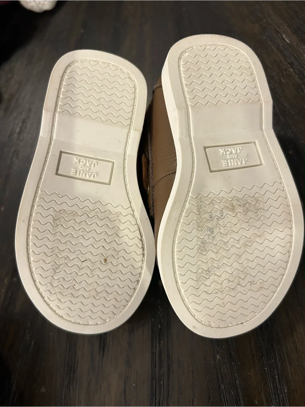Janie and Jack Brown Boat Shoes